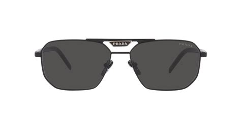 Prada SPR58Y Rectangle Sunglasses 